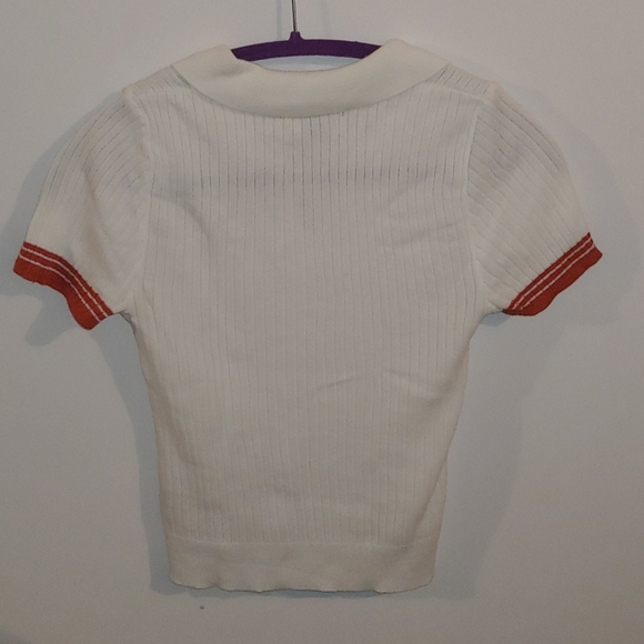 Cropped polo shirt - Picture 2 of 5